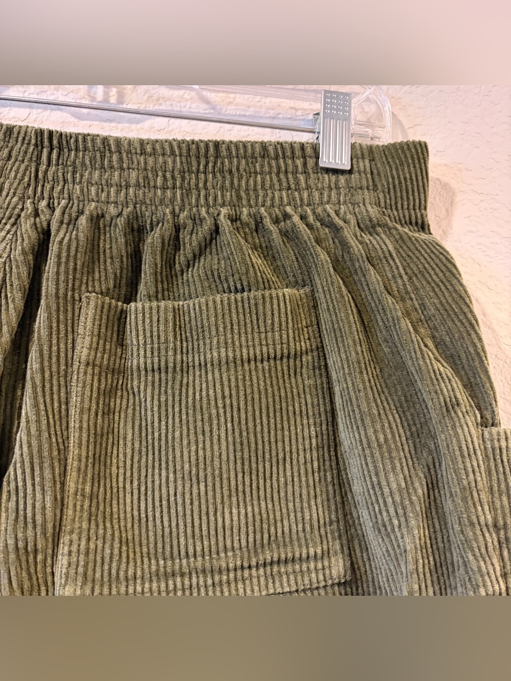 Dandy Del Mar Men’s Green Corsica Corduroy 5” Shorts - Medium - Picture 6 of 9
